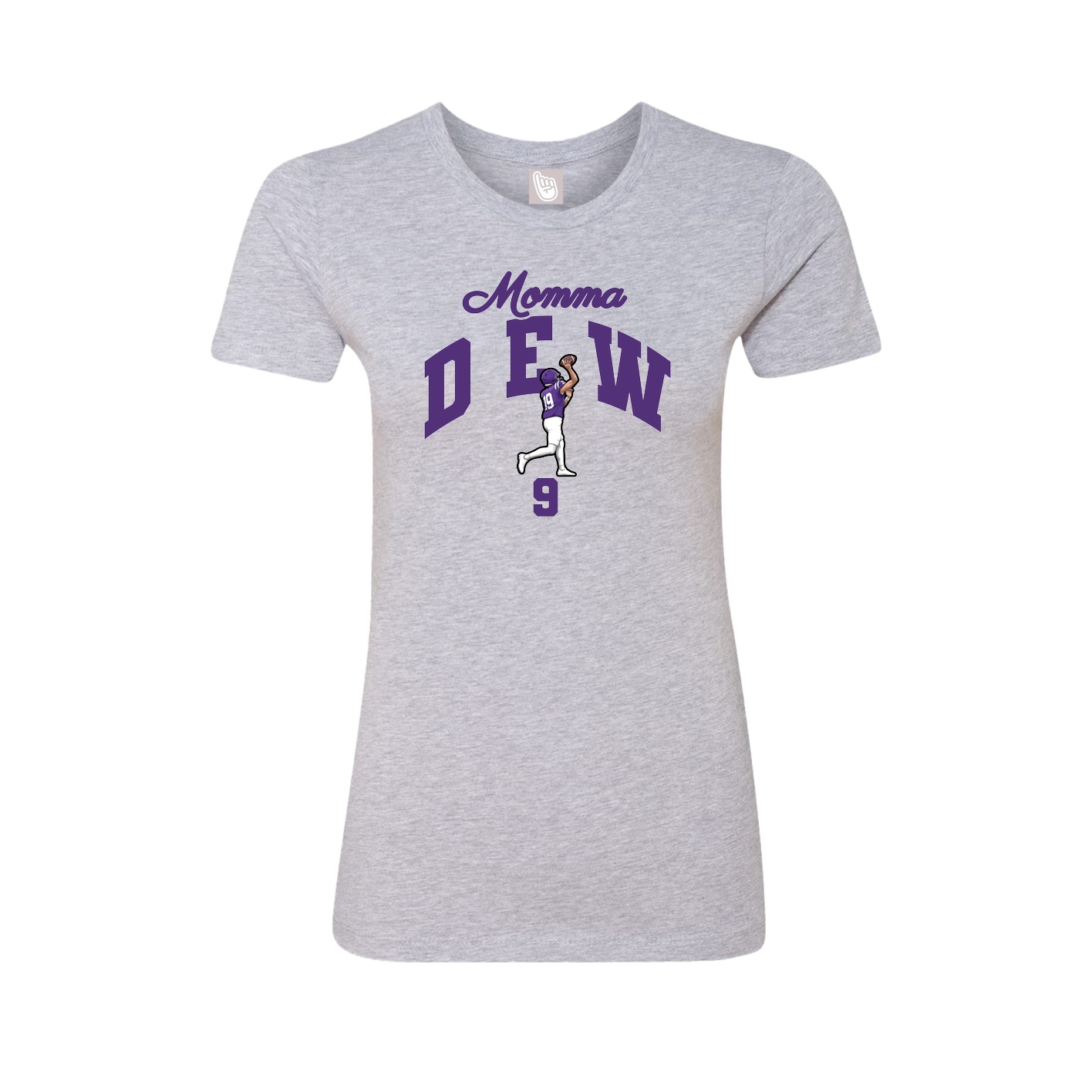Womens Tee — Mothers Day Arch in Grey