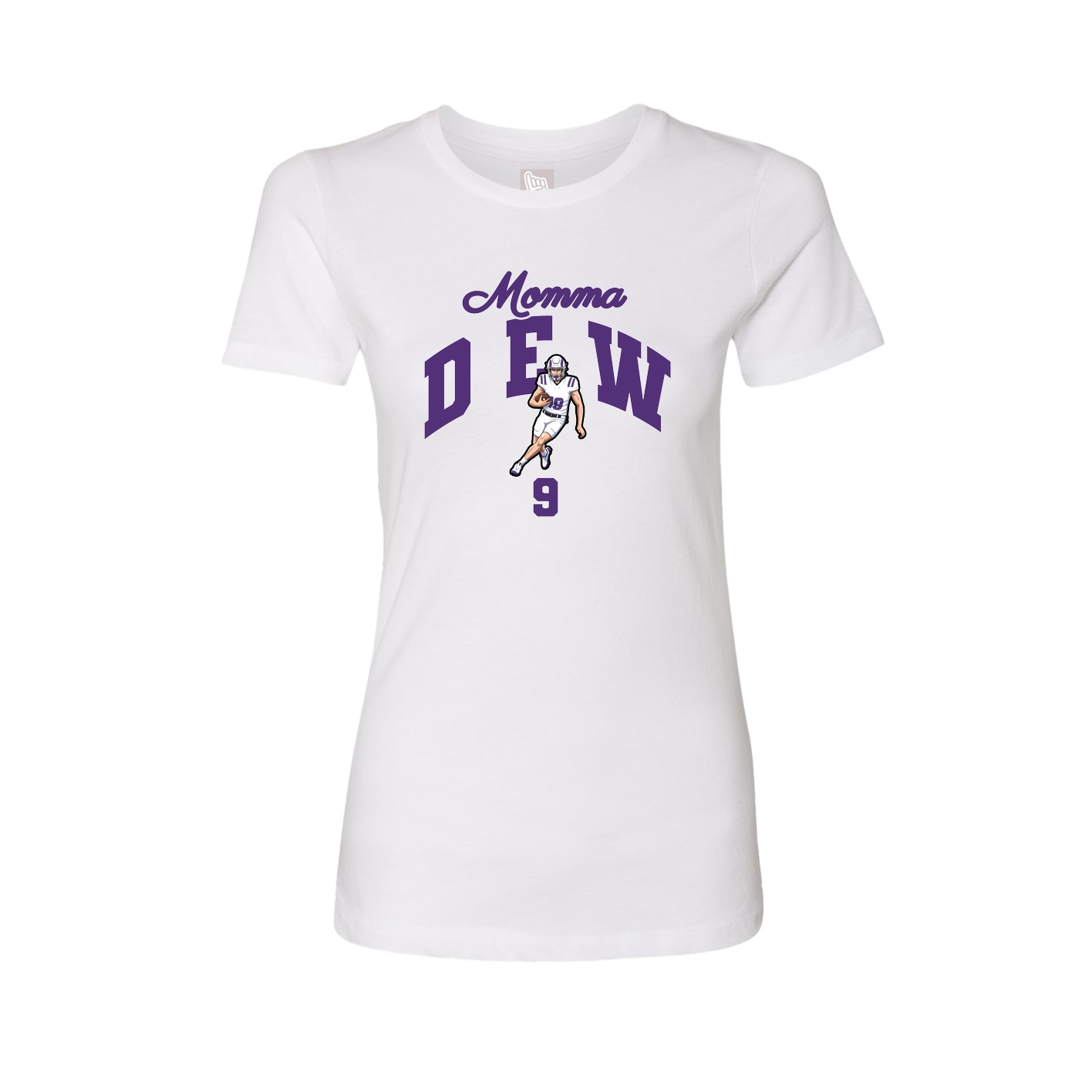 Womens Tee — Mothers Day Arch in White