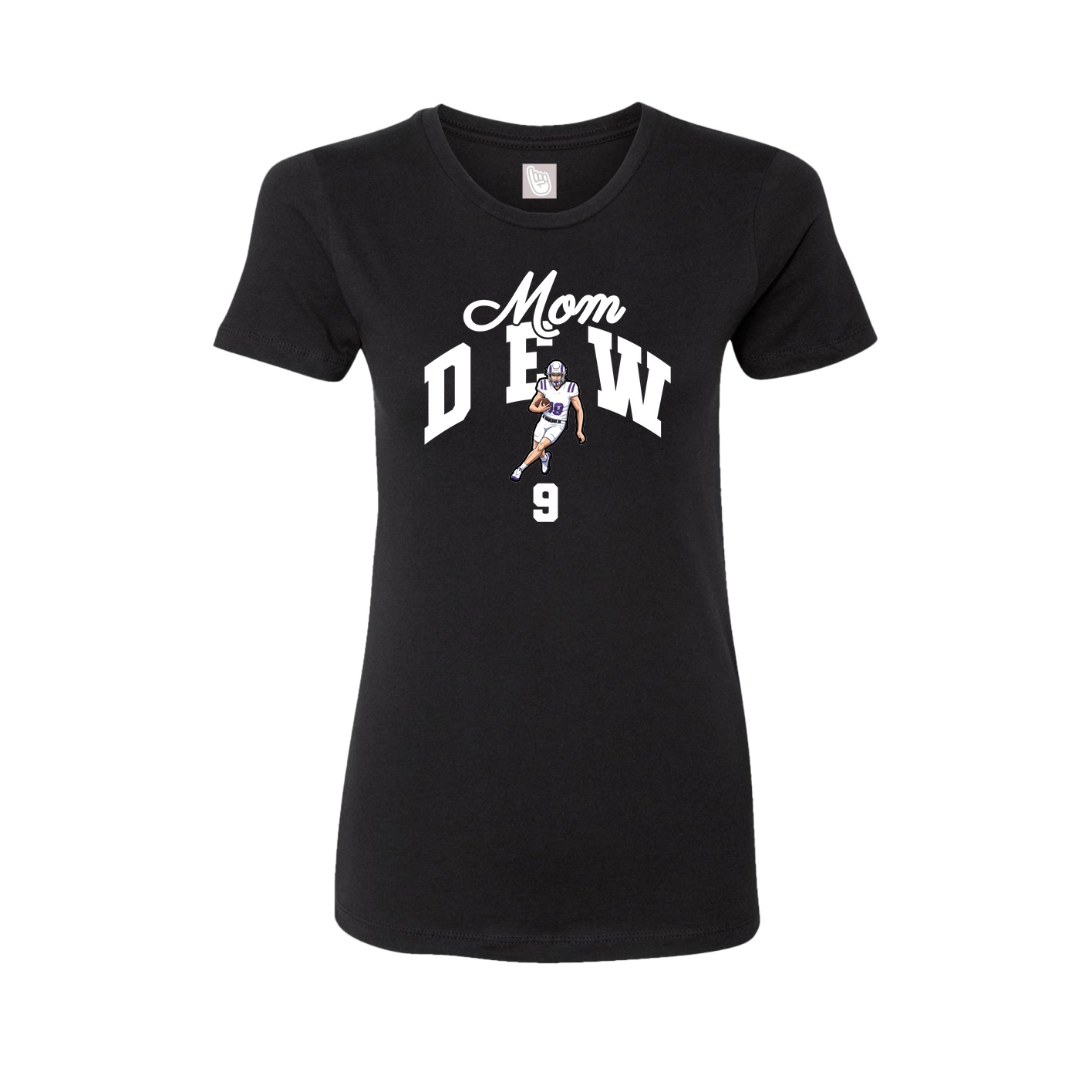 Womens Tee — Mothers Day Arch in Black