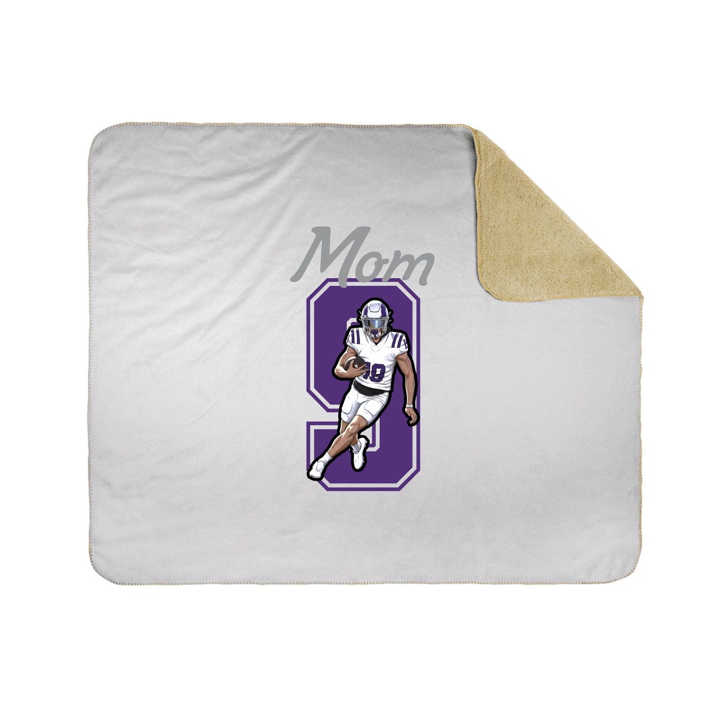 Throw Blanket — Mothers Day Shirsey in White