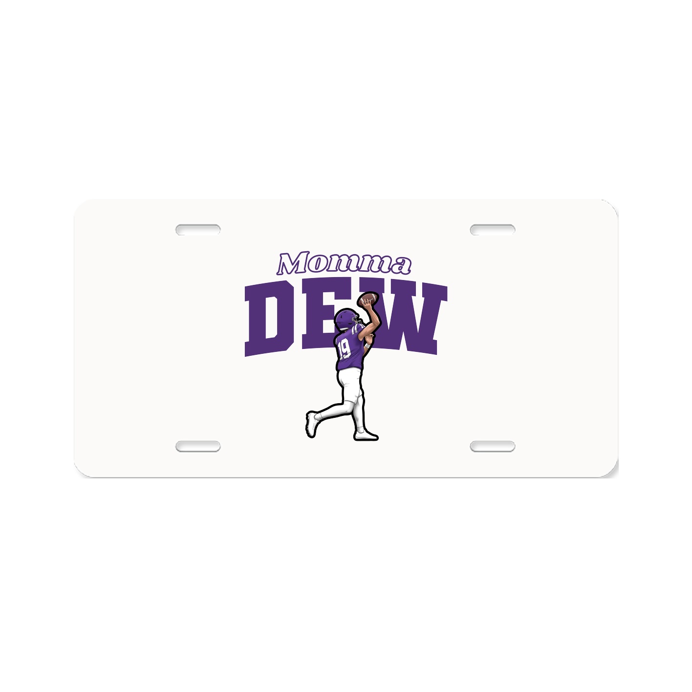 License Plate — Mothers Day Block in Classic
