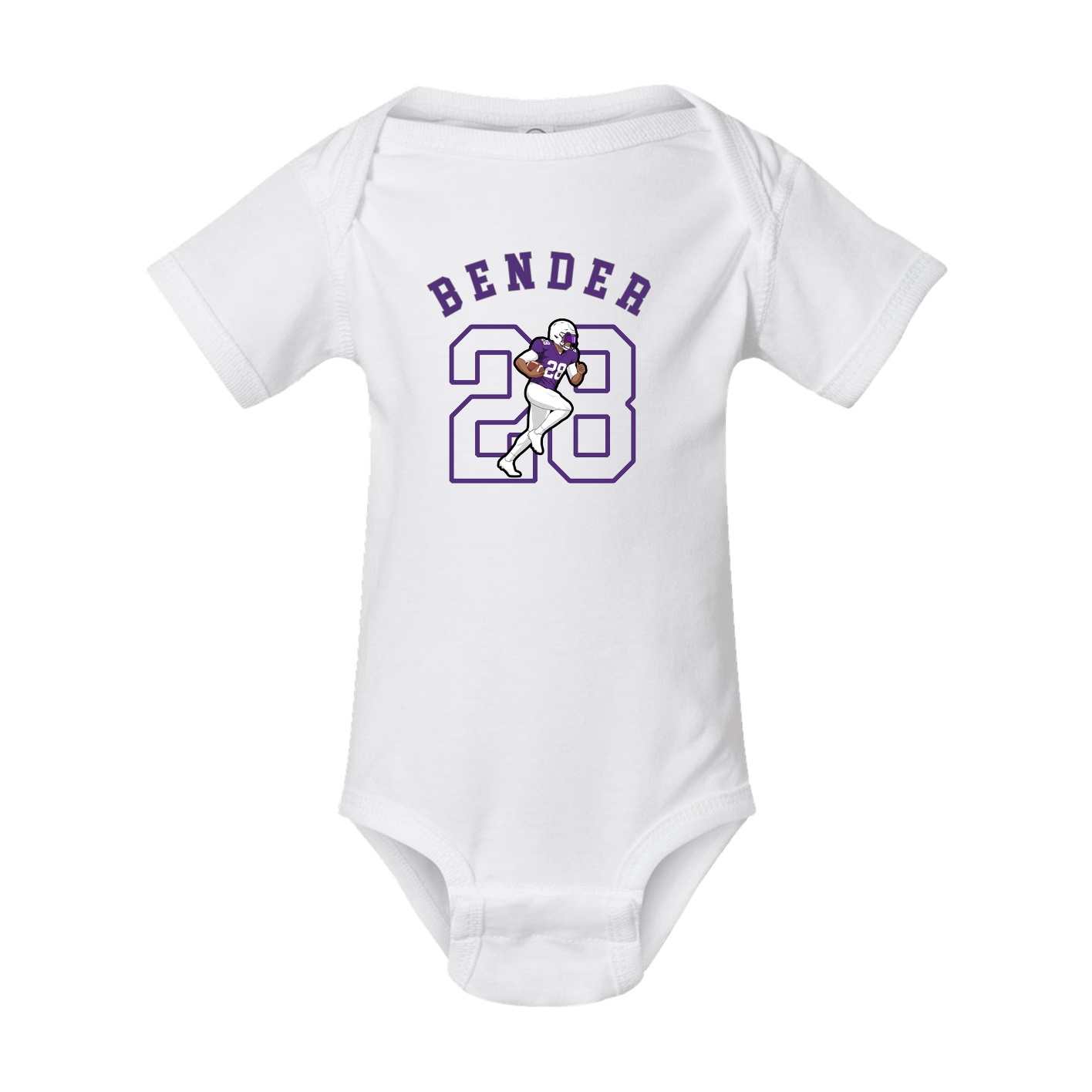 Baby Onesie — Shirsey Arch in White
