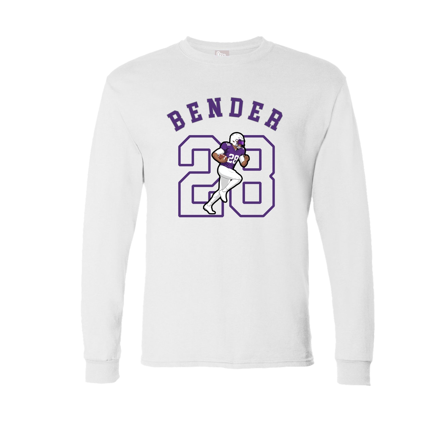 Long Sleeve Tee — Shirsey Arch in White