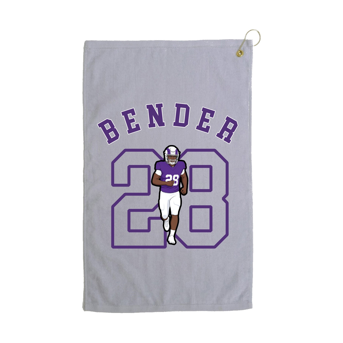 Golf Towel — Shirsey Arch in Grey