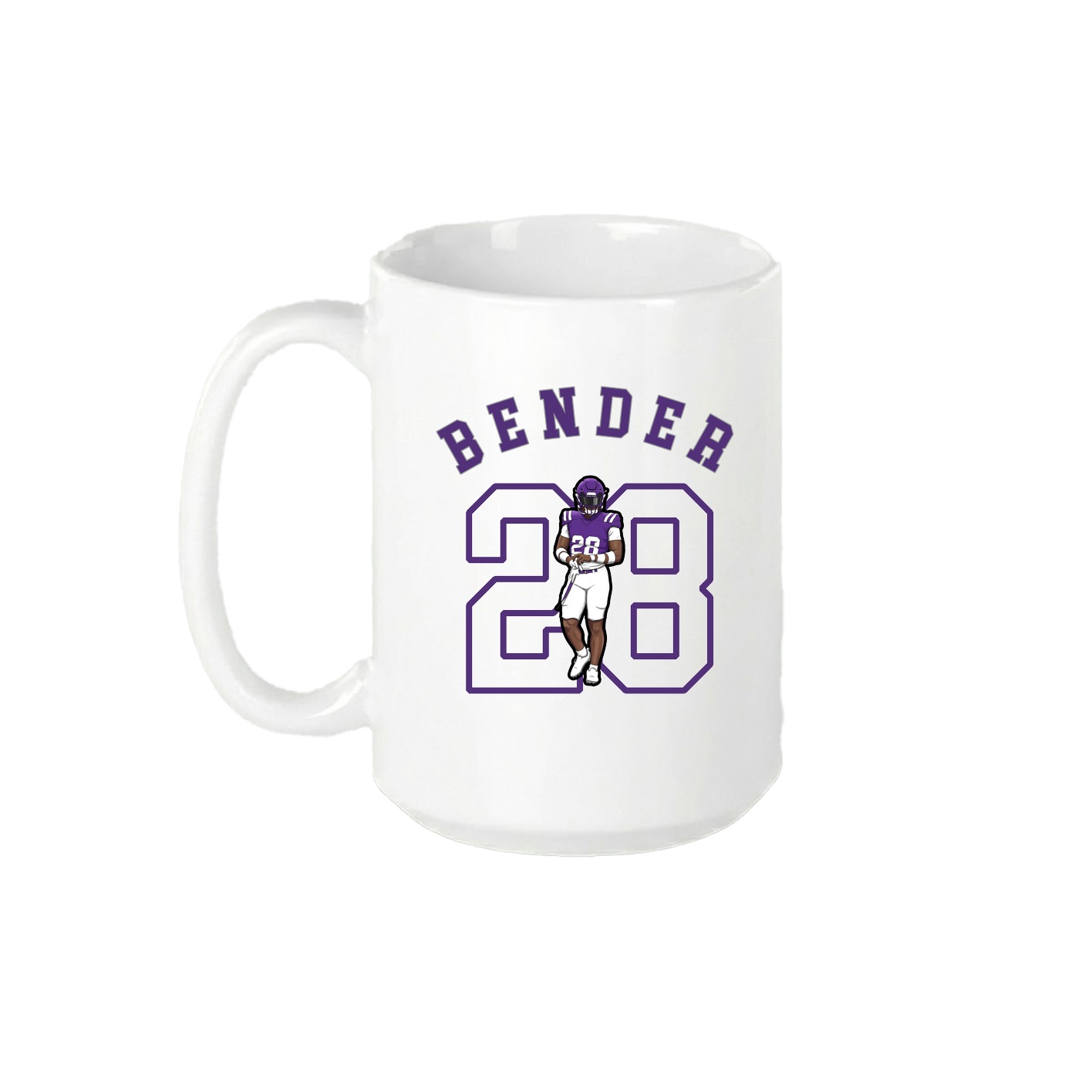 15oz Coffee Mug — Shirsey Arch in White