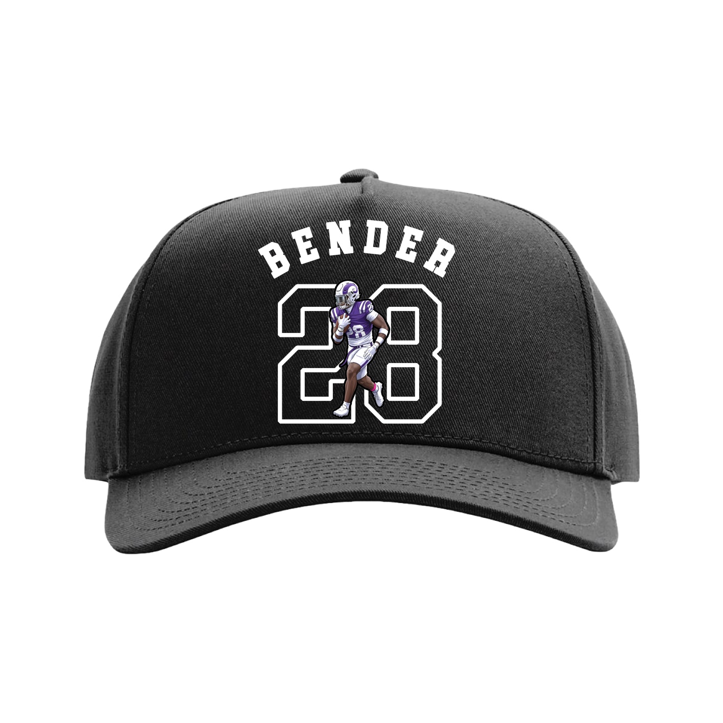 Full Fabric Five-Panel Champ Cap