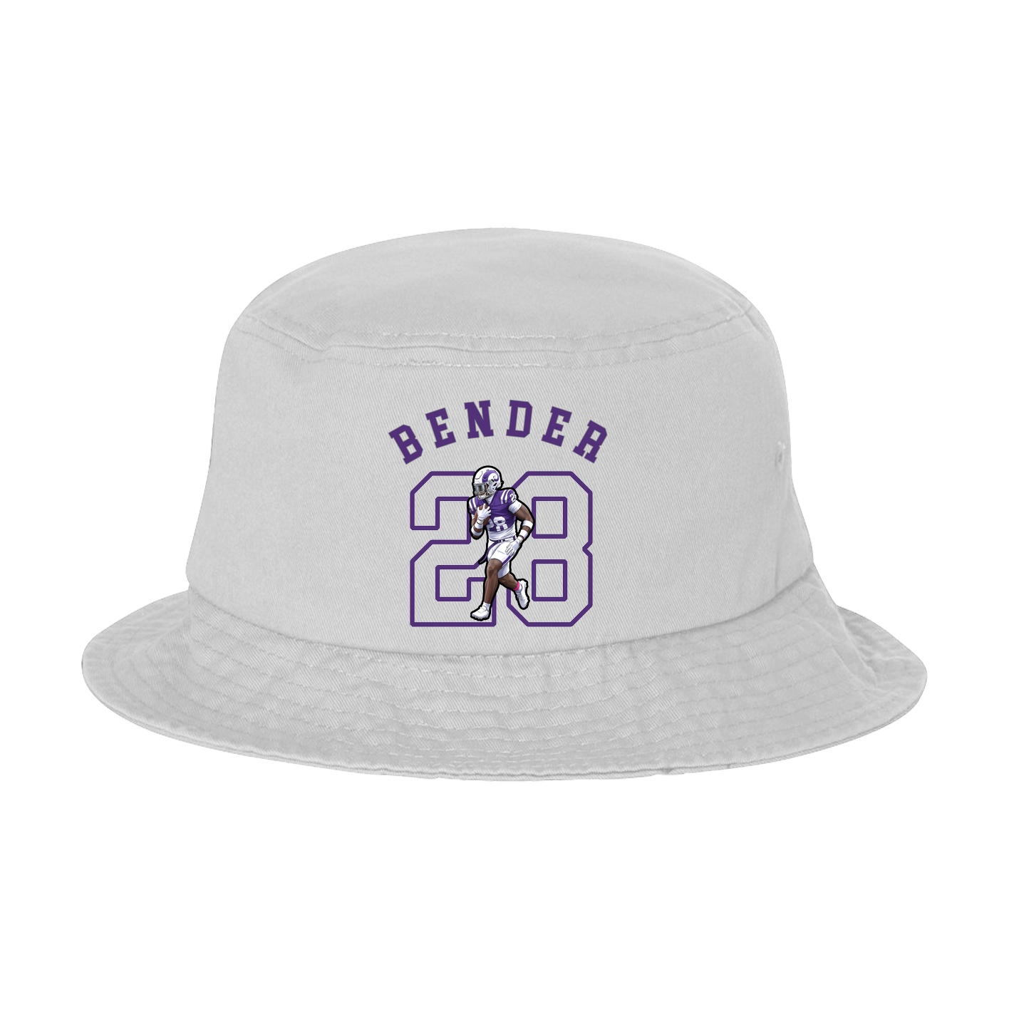 Bucket Cap — Shirsey Arch in White