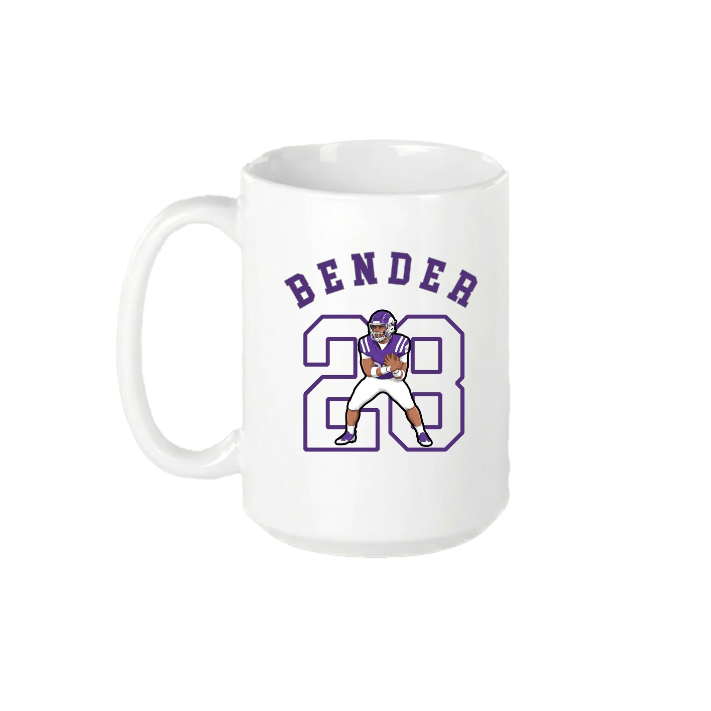 15oz Coffee Mug — Shirsey Arch in White