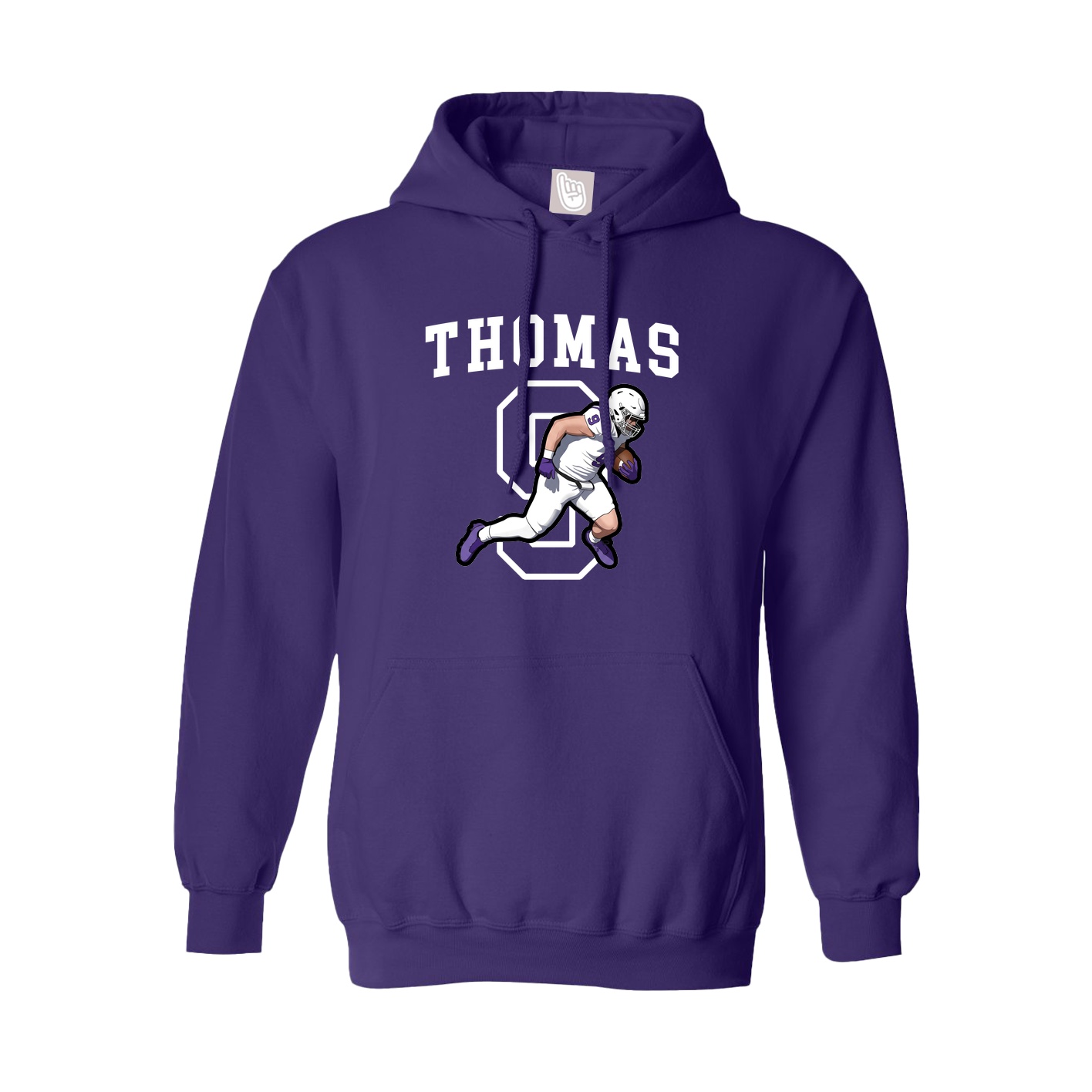 Hoodie — Shirsey in Purple