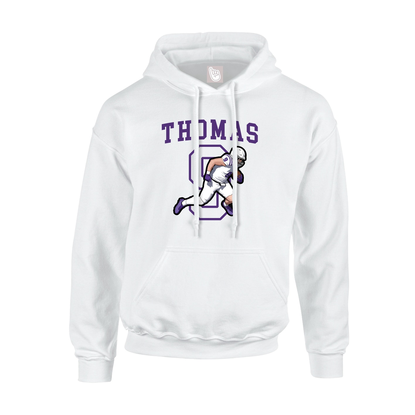 Youth Hoodie — Shirsey in White