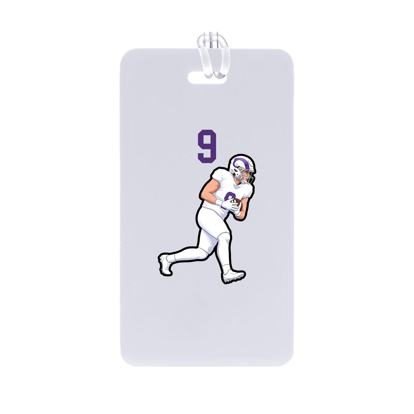 Bag Tag — Number Top in Classic