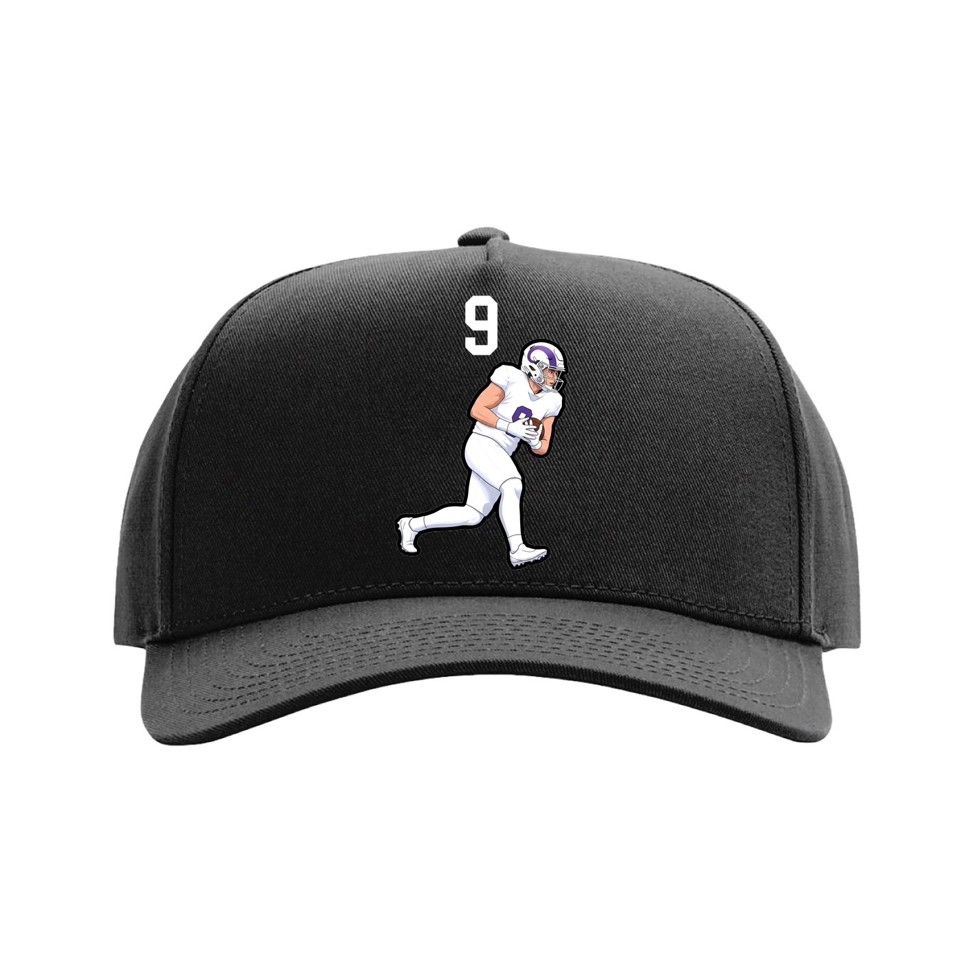 Full Fabric Five-Panel Champ Cap