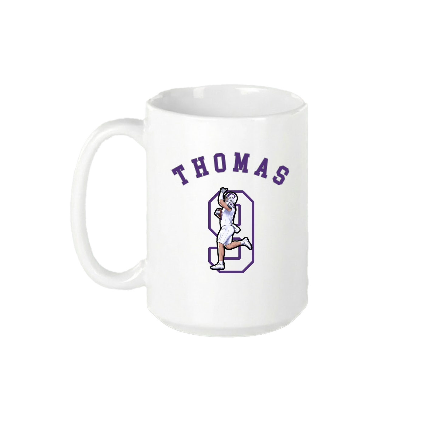 15oz Coffee Mug — Shirsey Arch in White