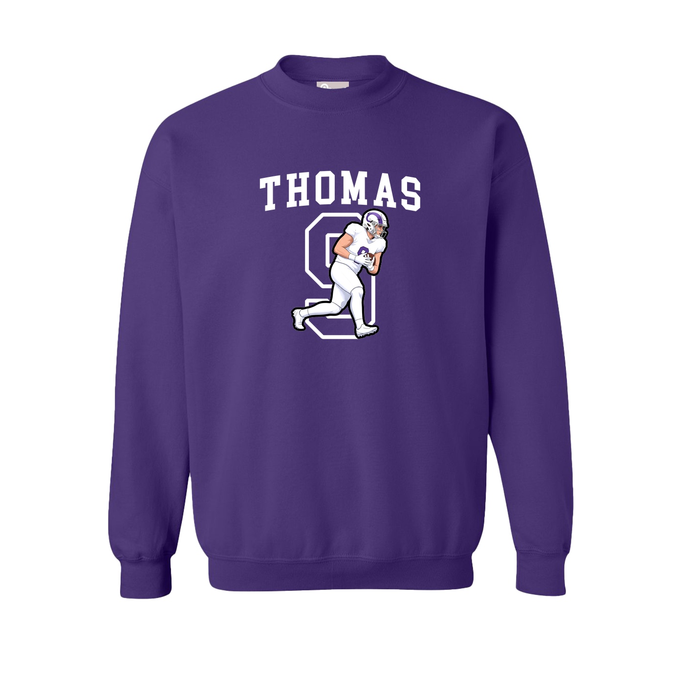 Fleece Crew — Shirsey in Purple
