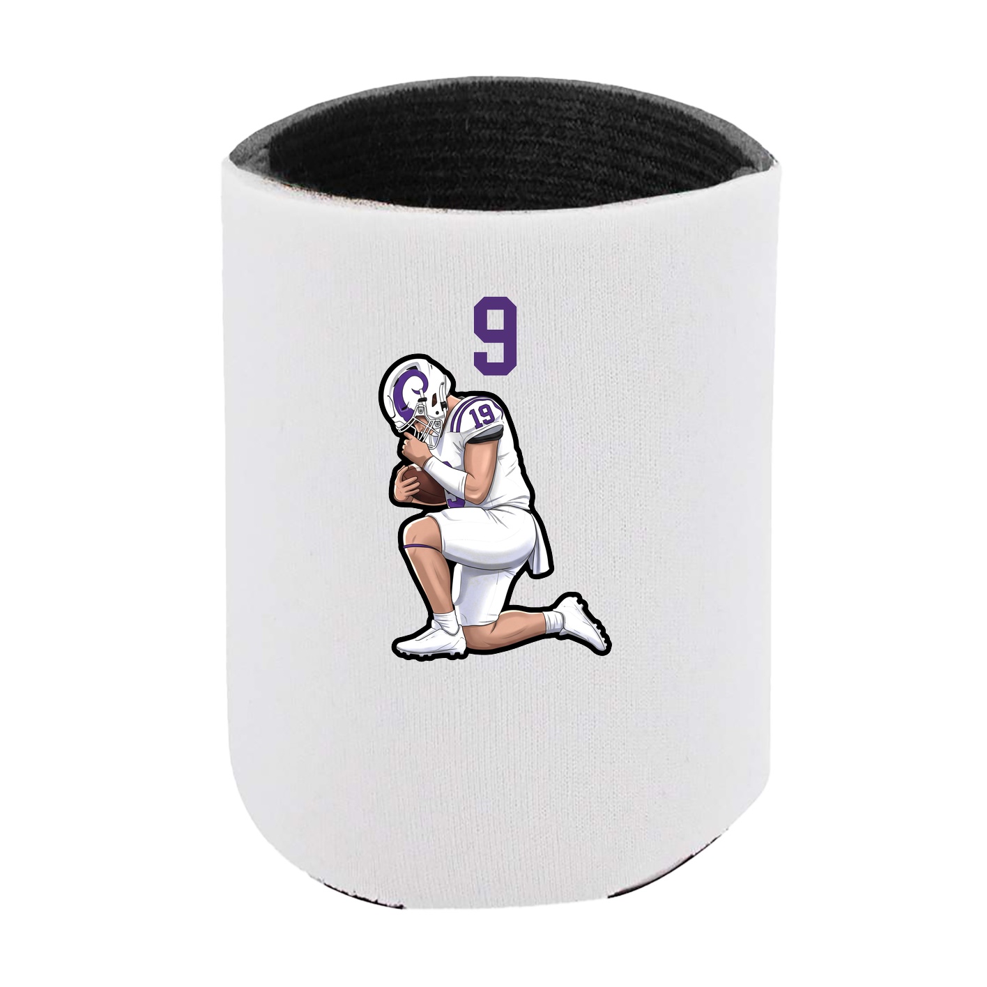 Can Holder — Number Top in White