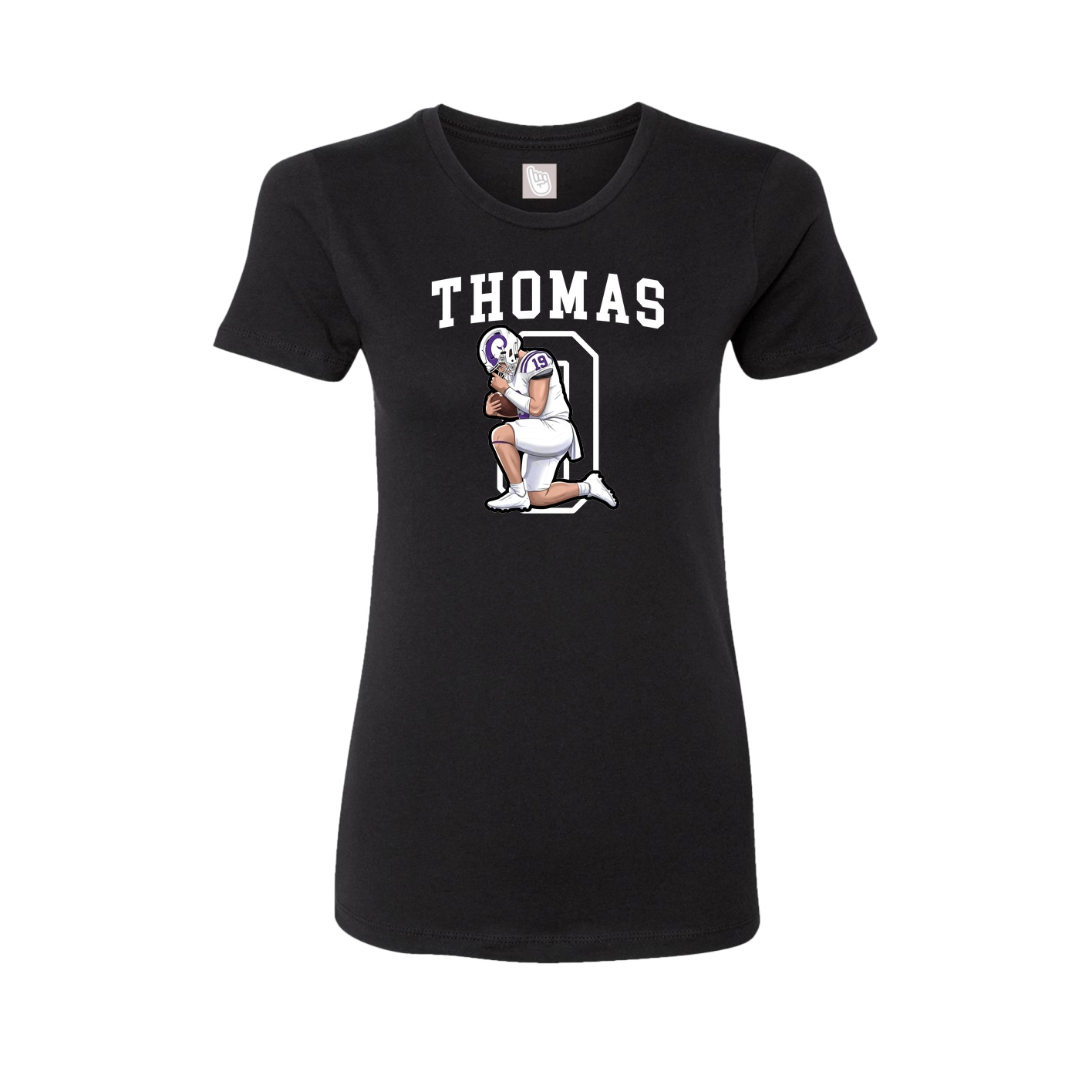 Fitted Women's Tee — Shirsey in Black