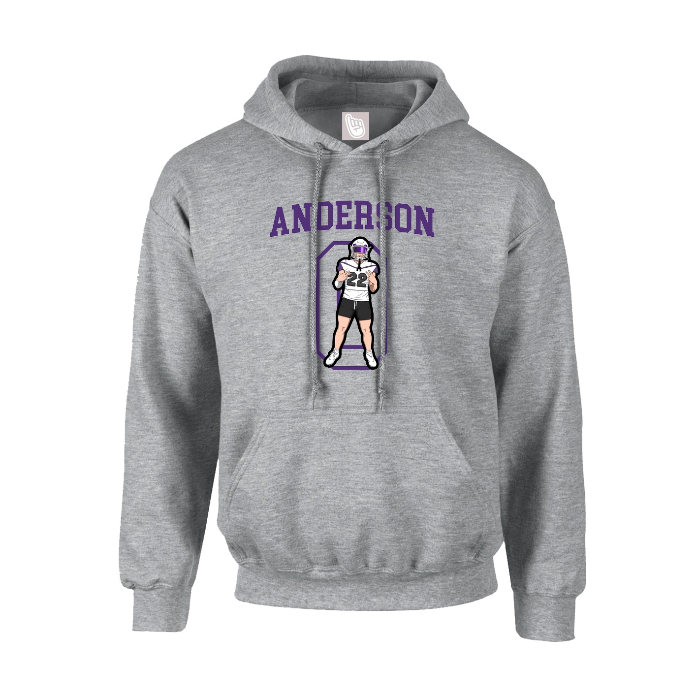 Youth Hoodie — Shirsey in Grey