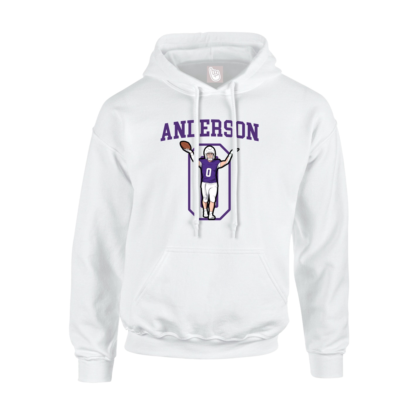 Youth Hoodie — Shirsey in White