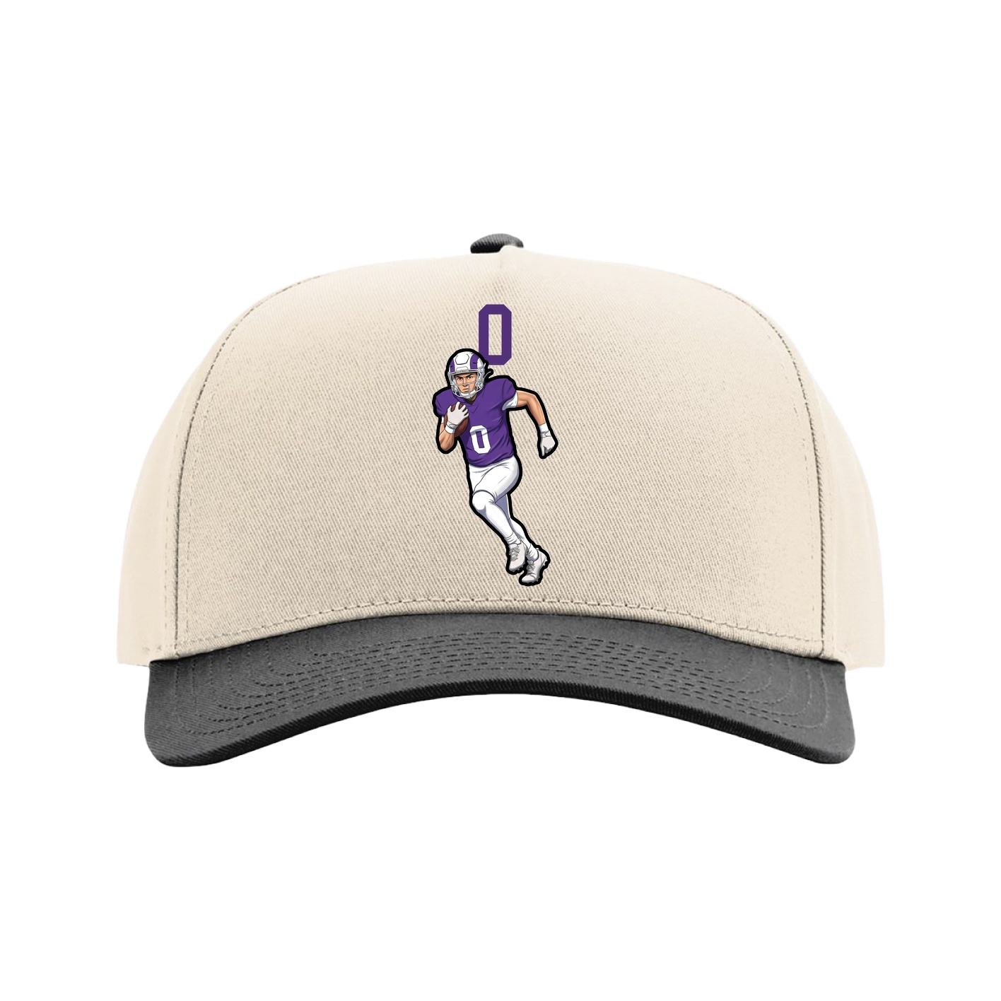 Full Fabric Five-Panel Champ Cap