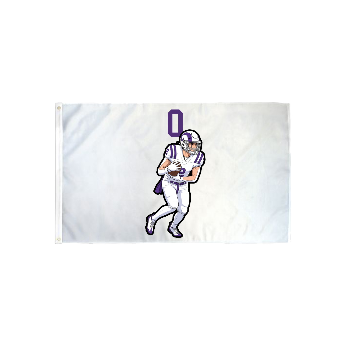 3x5 Flag — Number Top in Classic