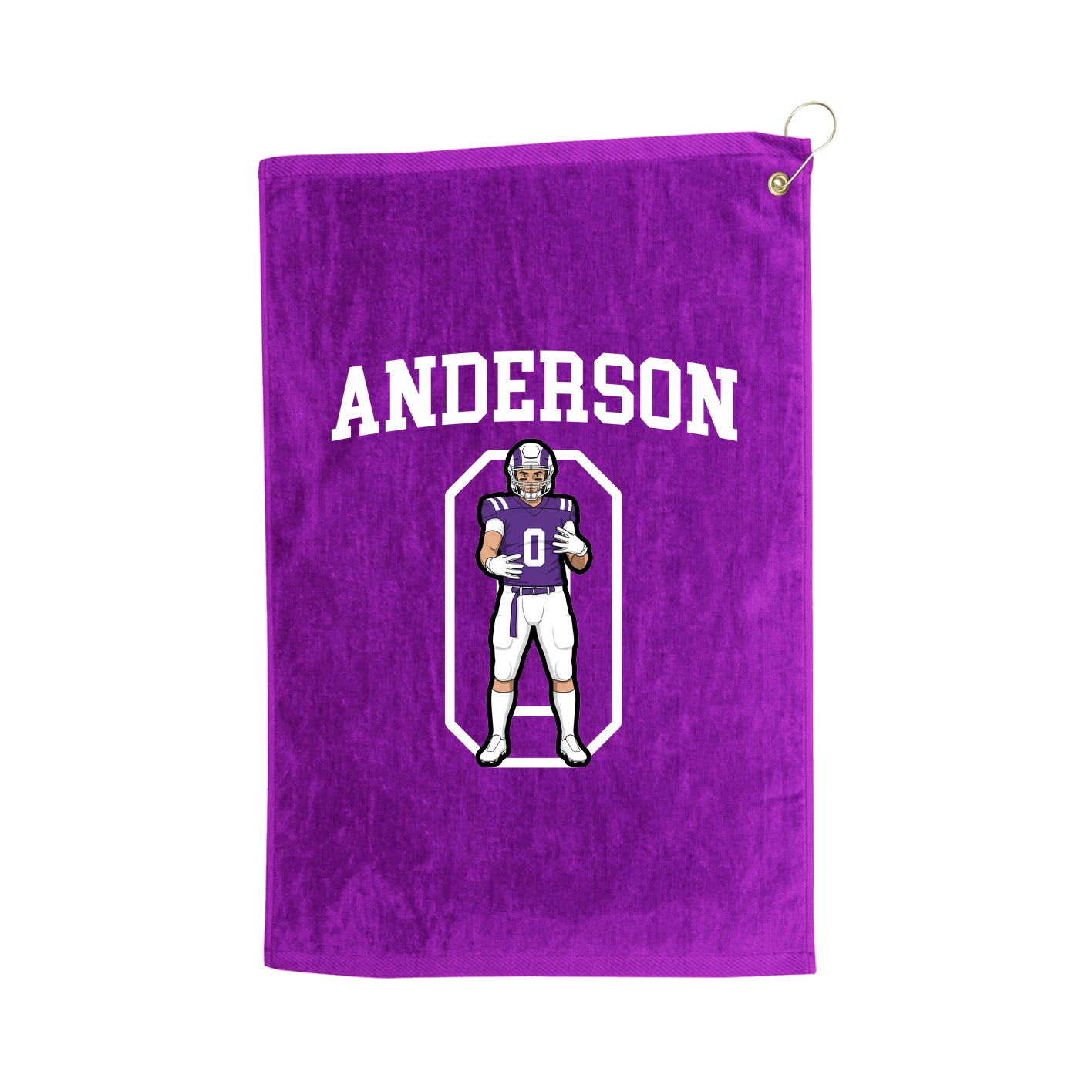 Golf Towel — Shirsey in Purple