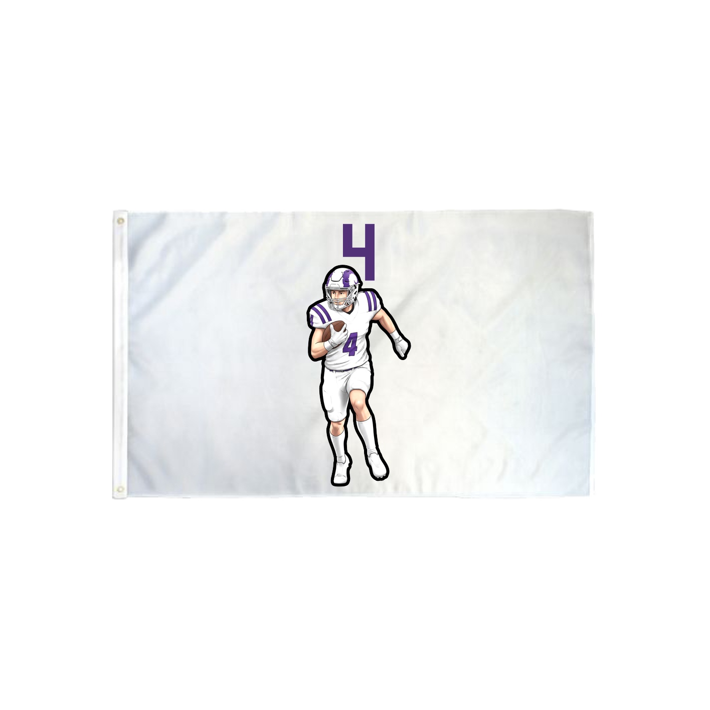 3x5 Flag — Number Top in Classic