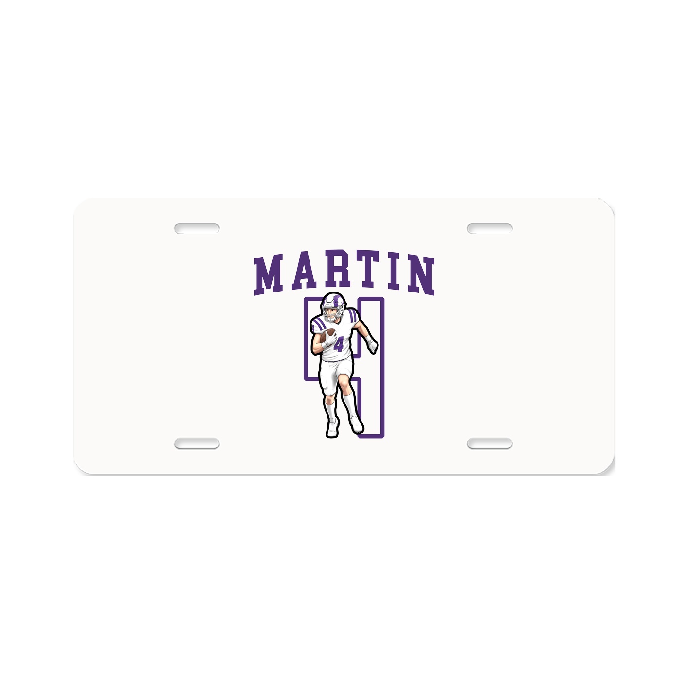 Aluminum License Plate