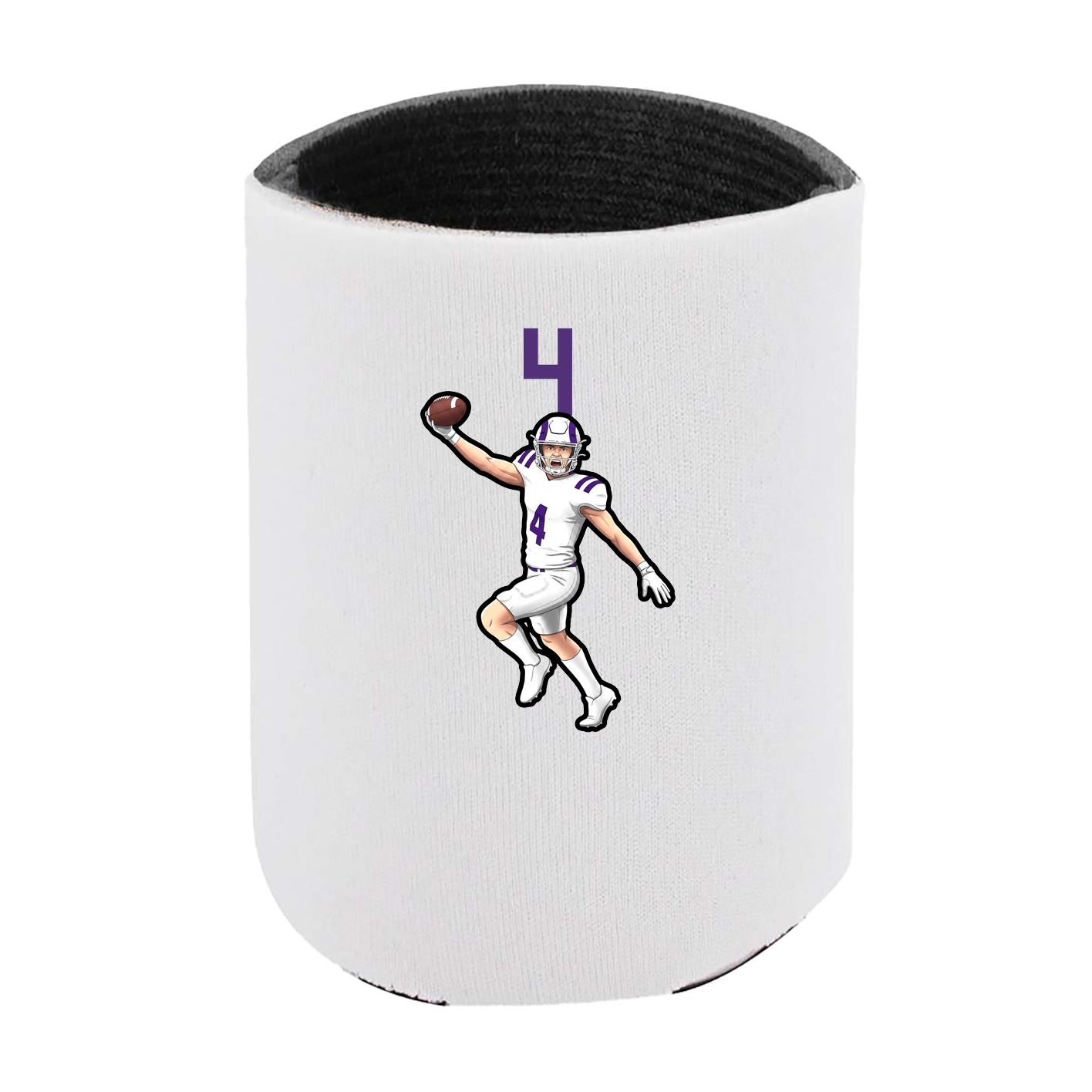 Can Holder — Number Top in White