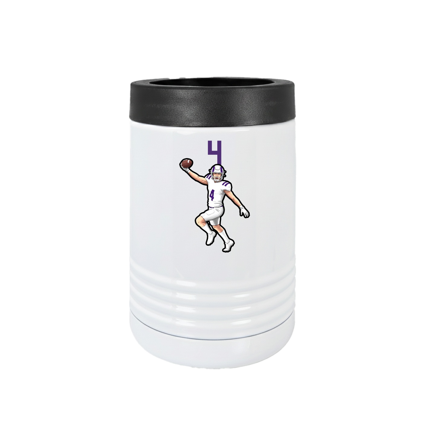 Beverage Holder — Number Top in White