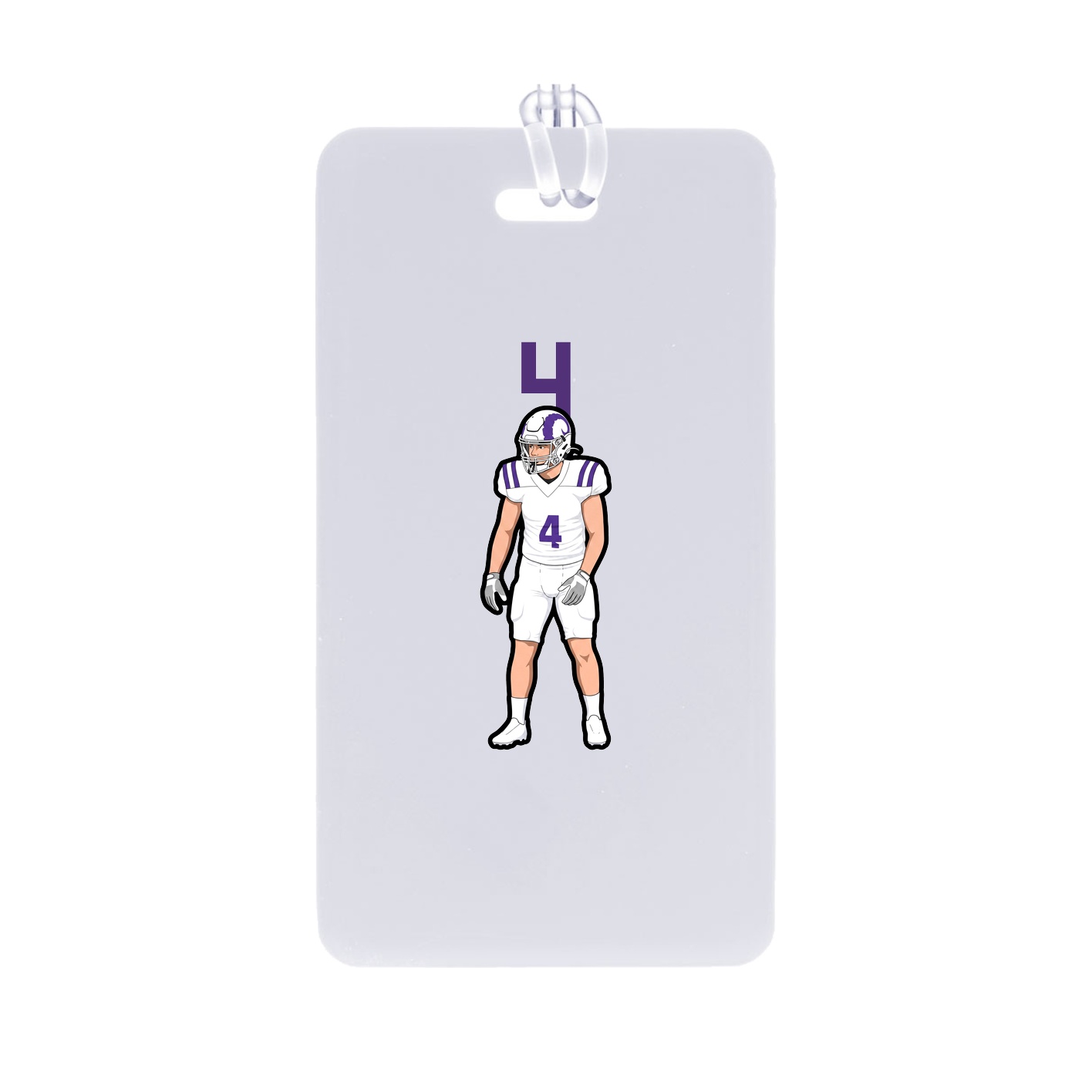 Bag Tag — Number Top in Classic
