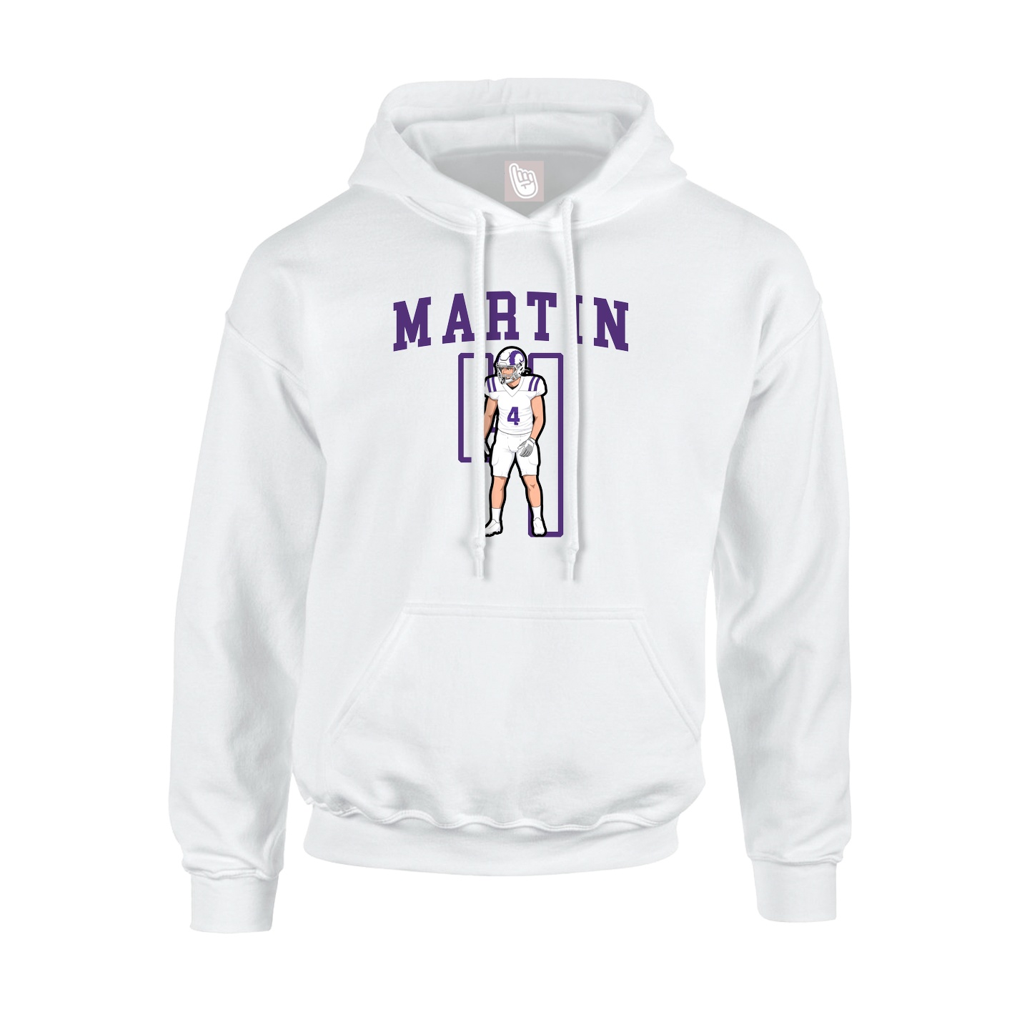 Youth Hoodie — Shirsey in White