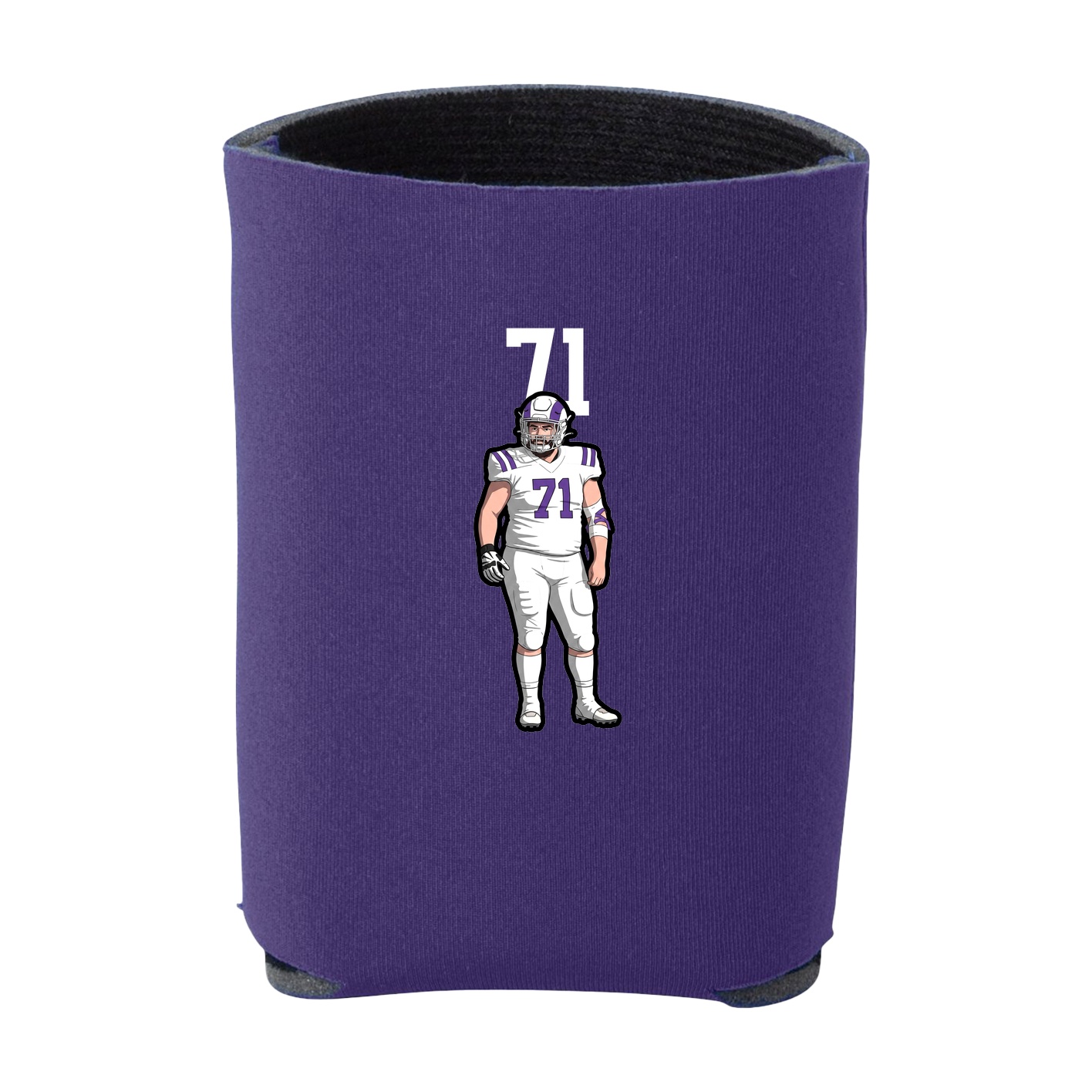 Can Holder — Number Top in Purple