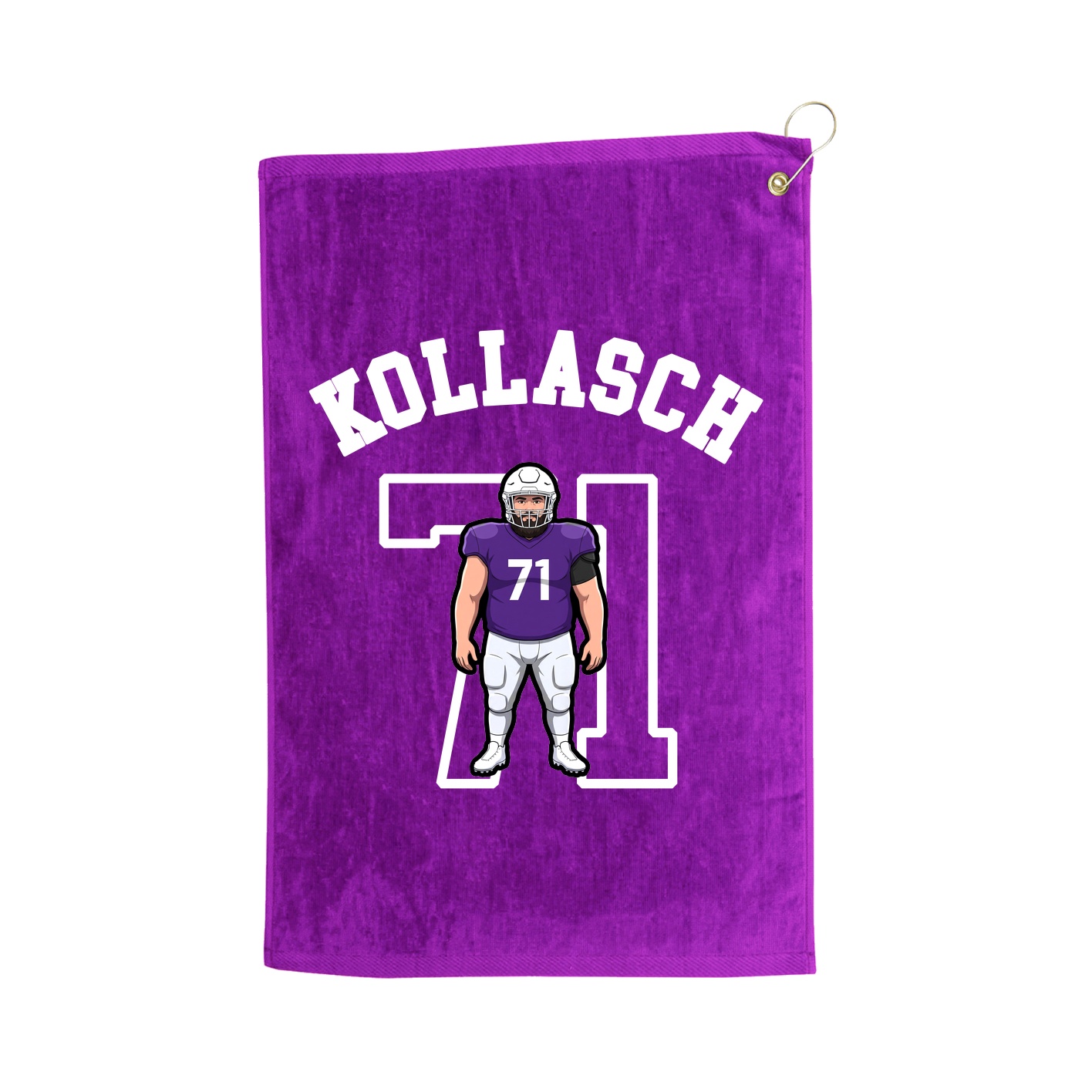 Golf Towel — Shirsey Arch in Purple