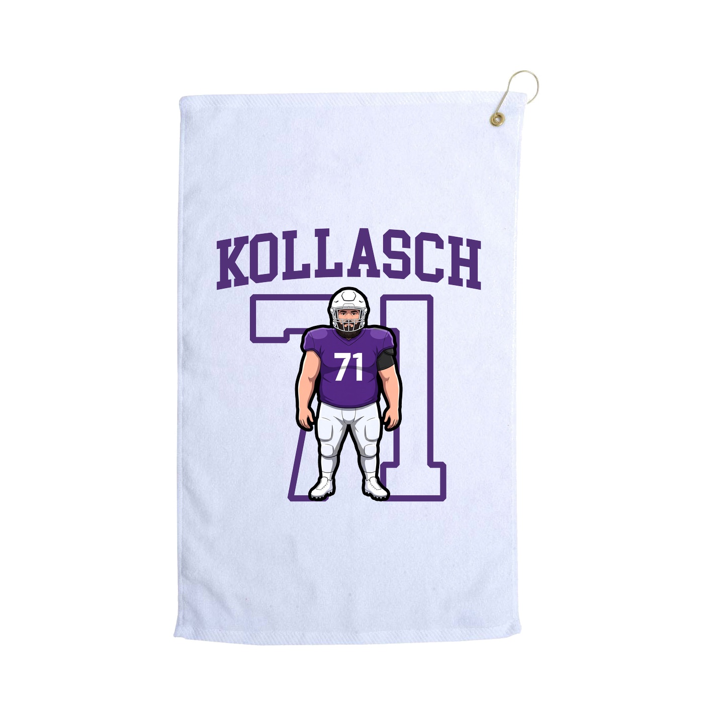 Golf Towel — Shirsey in White
