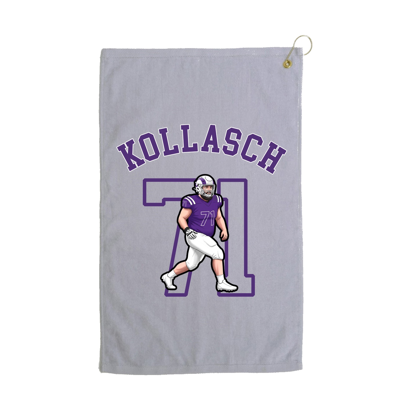 Golf Towel — Shirsey Arch in Grey