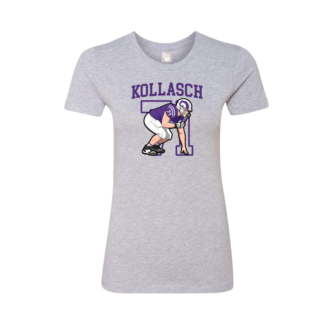 Womens Tee — Shirsey in Grey
