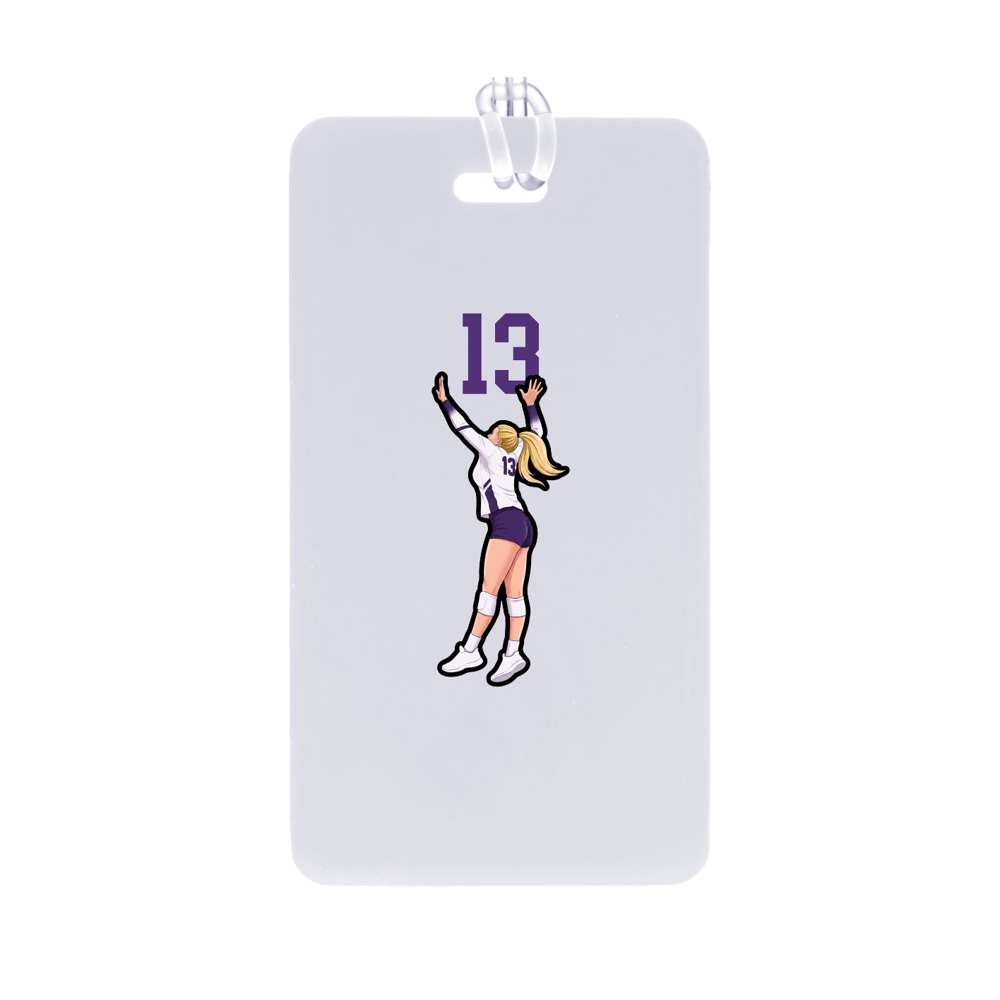 Bag Tag — Number Top in Classic