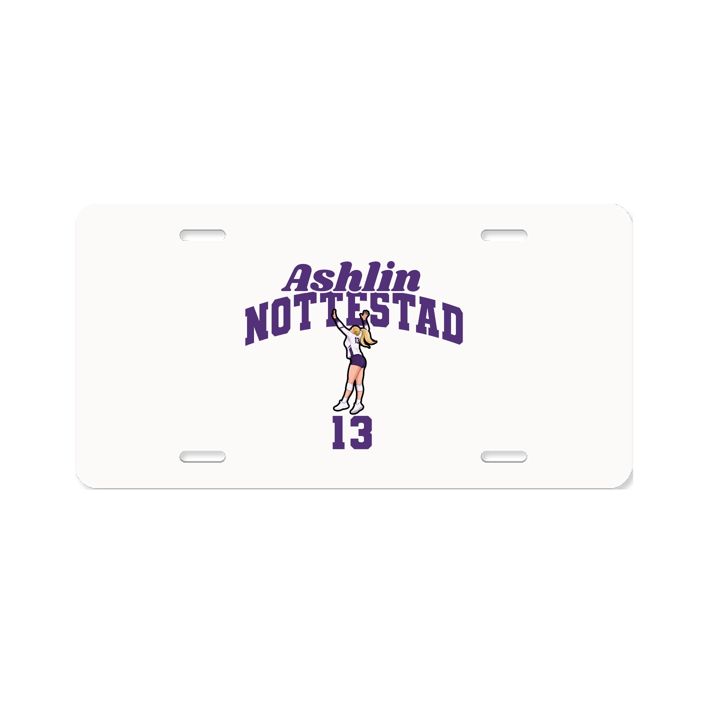 License Plate — Signature Arch in Classic