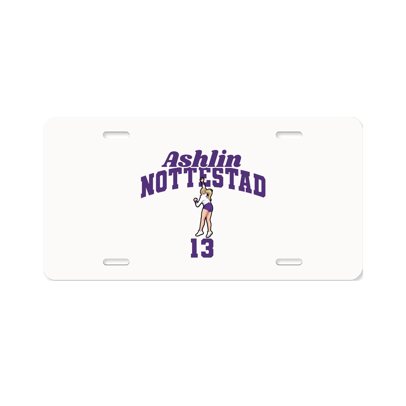 License Plate — Signature Arch in Classic