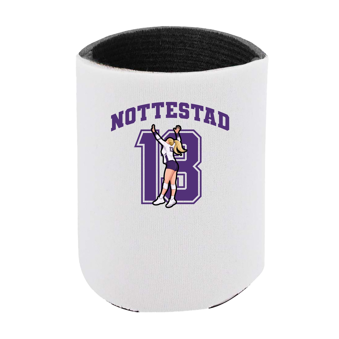 Can Holder — Number in White