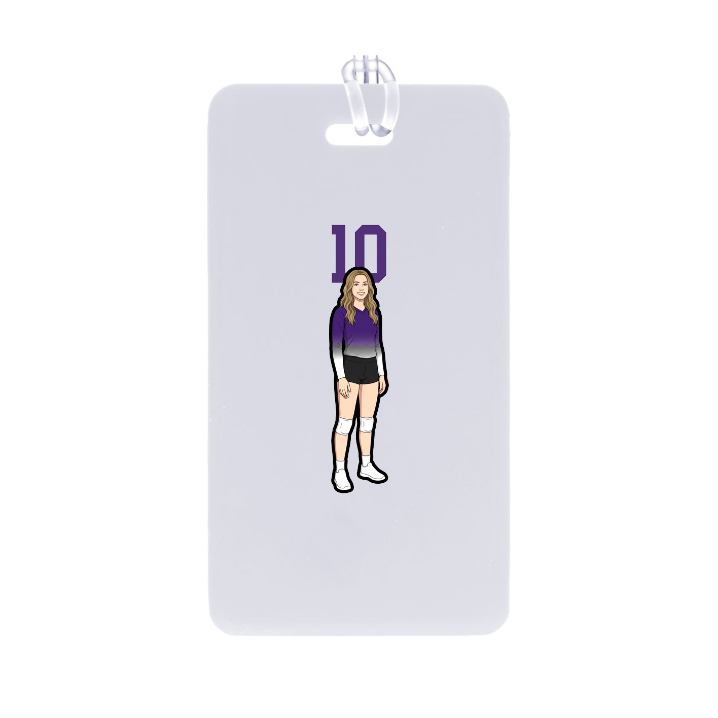 Bag Tag — Number Top in Classic