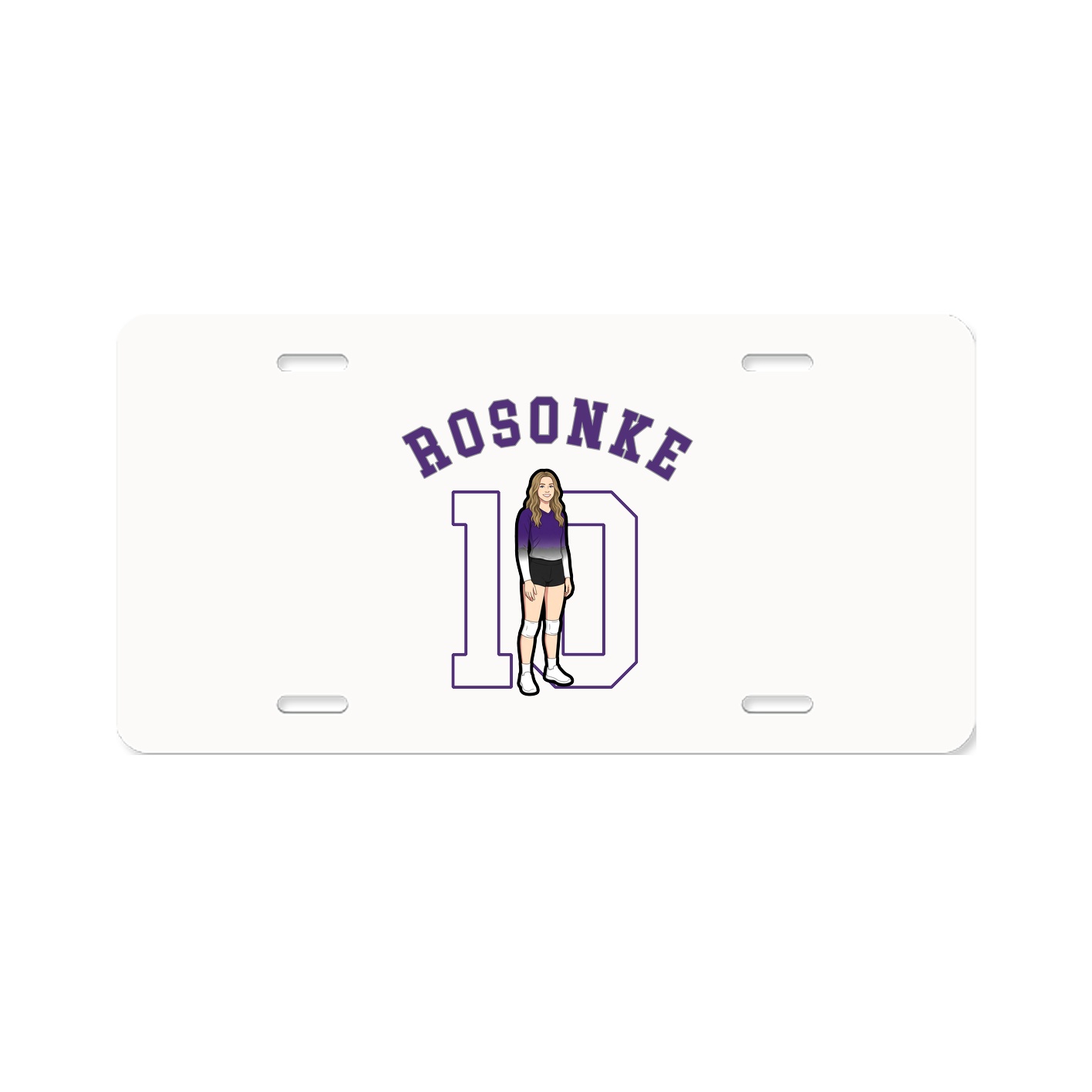 License Plate — Shirsey Arch in Classic