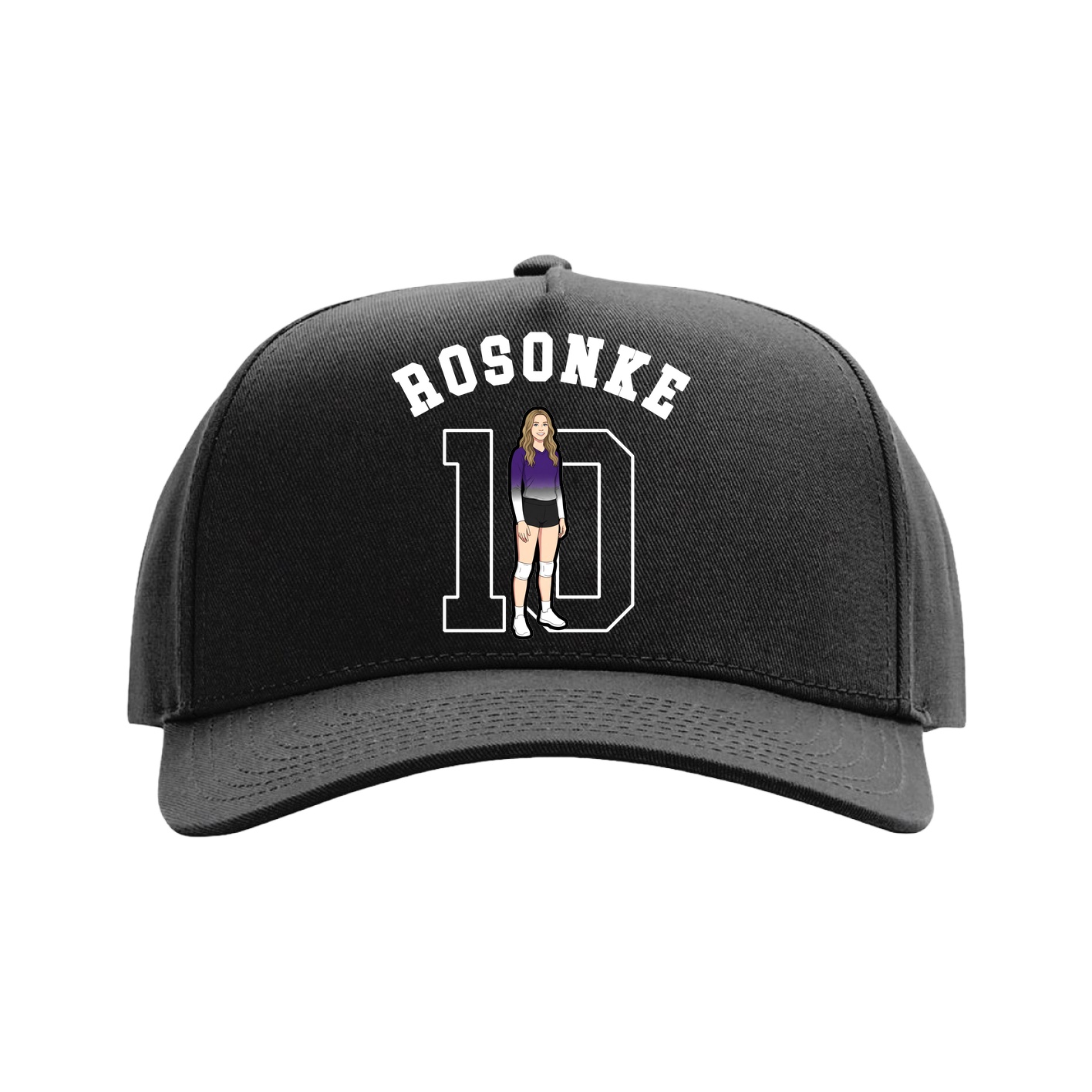 Full Fabric Five-Panel Champ Cap