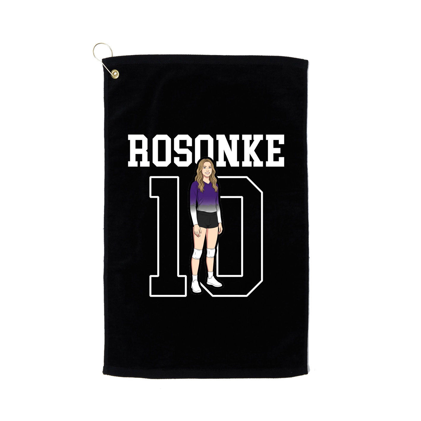 Golf Towel — Shirsey in Black