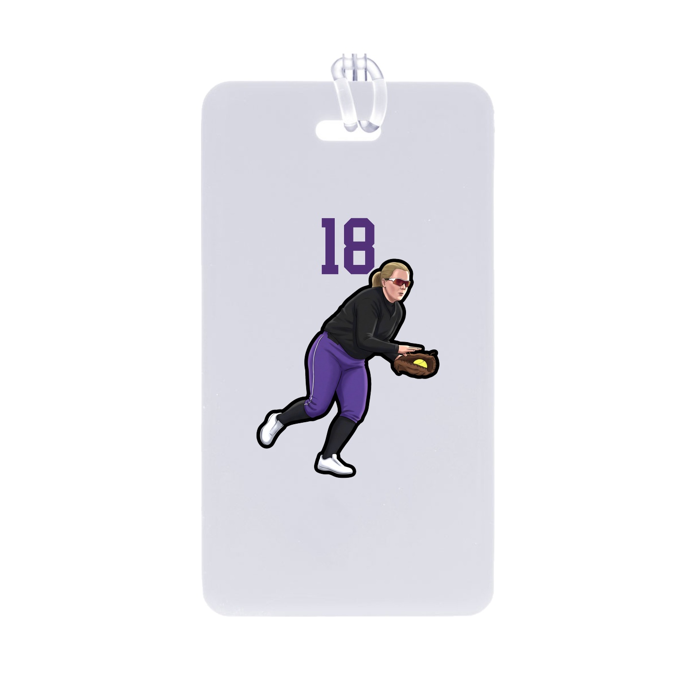 Bag Tag — Number Top in Classic
