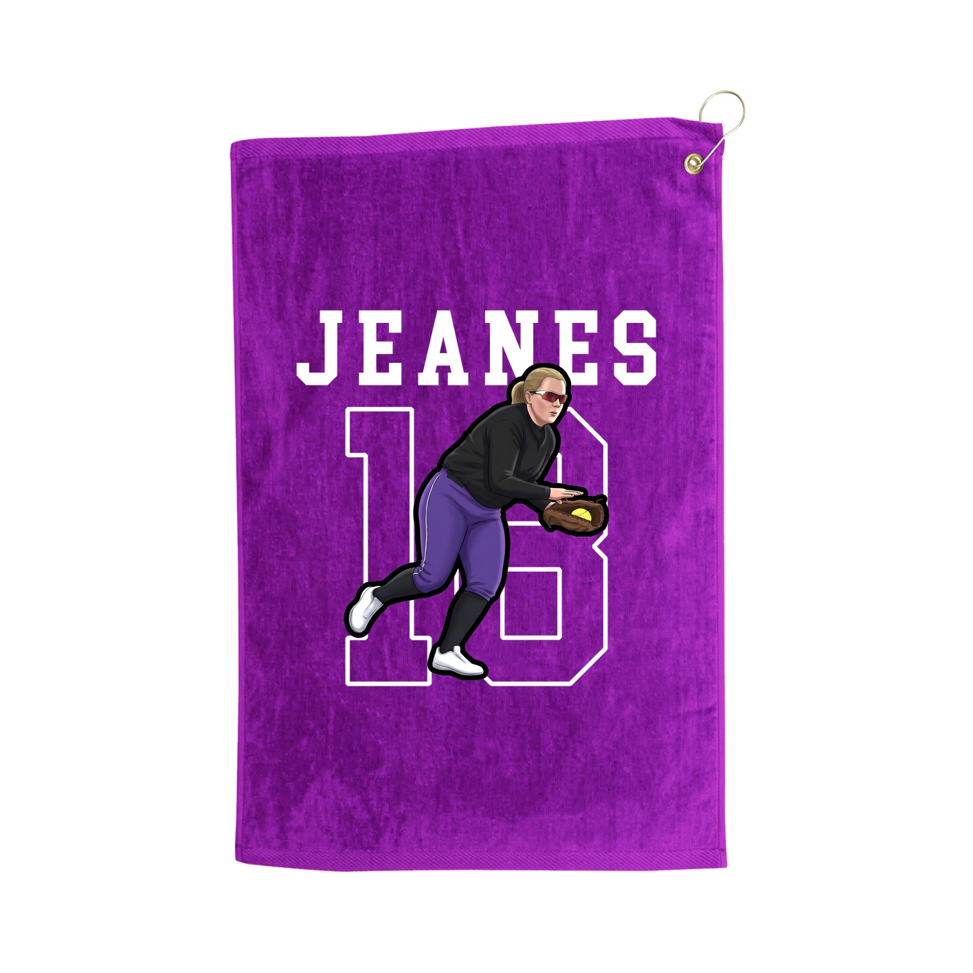 Golf Towel — Shirsey in Purple
