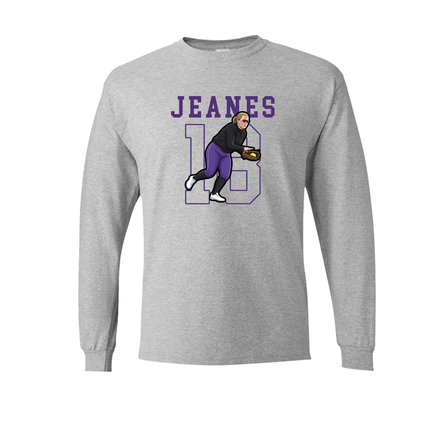 Long Sleeve Tee — Shirsey in Grey