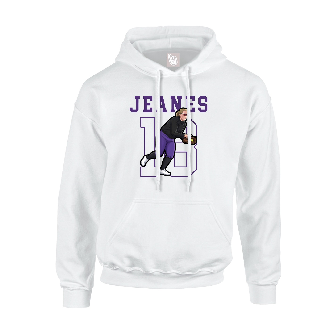 Youth Hoodie — Shirsey in White