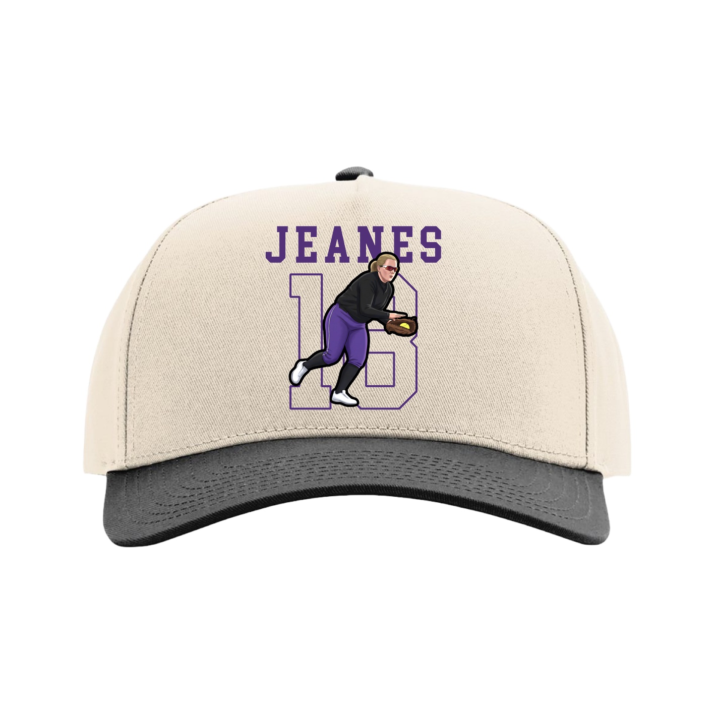 Full Fabric Five-Panel Champ Cap
