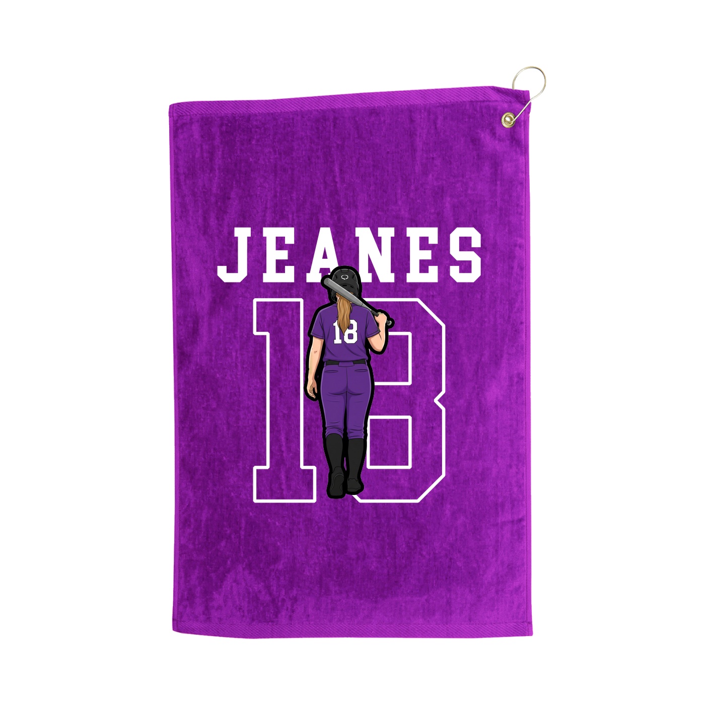 Golf Towel — Shirsey in Purple